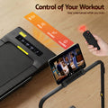 Everfit Electric Treadmill Walking Pad Under Desk 400mm Black
