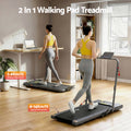 Everfit Electric Walking Pad Treadmill 400mm Under Desk Grey Home