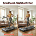 Everfit Electric Walking Pad Treadmill 400mm Under Desk Grey Home
