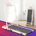 Everfit Electric Walking Pad Treadmill 400mm Pink Under Desk Home