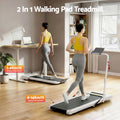 Everfit Electric Treadmill Walking Pad Under Desk 400mm White