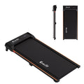 Everfit 3 in 1 Walking Pad Treadmill 12% Incline Under Desk Treadmills for Home Gym With 40cm Wide Belt Black