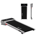 Everfit 3 in 1 Walking Pad Treadmill 20% Auto Incline Under Desk Treadmills for Home Gym With 40cm Wide Belt Sliver