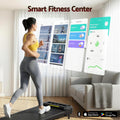 Everfit Electric Treadmill Walking Pad Incline Under Desk Home Gym Black
