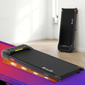 Everfit Electric Treadmill Walking Pad Incline Under Desk Home Gym Black