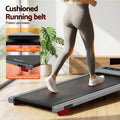 Everfit Electric Treadmill Incline Walking Pad Under Desk Grey