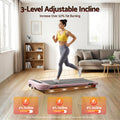 Everfit Electric Treadmill Incline Walking Pad Home Gym Pink