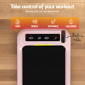 Everfit Electric Treadmill Incline Walking Pad Home Gym Pink