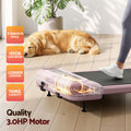 Everfit Electric Treadmill Incline Walking Pad Home Gym Pink