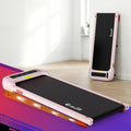 Everfit Electric Treadmill Incline Walking Pad Home Gym Pink