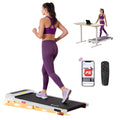 Everfit Electric Treadmill Walking Pad Incline Under Desk White