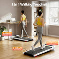 Everfit Electric Treadmill Walking Pad Incline Under Desk White