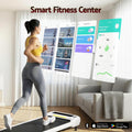 Everfit Electric Treadmill Walking Pad Incline Under Desk White