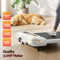 Everfit Electric Treadmill Walking Pad Incline Under Desk White