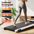Everfit Electric Treadmill Walking Pad Incline Under Desk White