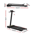 Everfit Walking Pad Treadmill 2in1 Foldable 40cm Belt 12 Programs App
