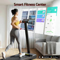 Everfit Walking Pad Treadmill 2in1 Foldable 40cm Belt 12 Programs App