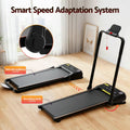 Everfit Walking Pad Treadmill 3in1 20% Incline Under Desk Foldable