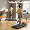 Everfit Electric Treadmill Walking Pad Incline Foldable Grey