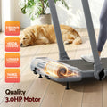 Everfit Electric Treadmill Walking Pad Incline Foldable Grey