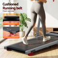 Everfit Electric Treadmill Walking Pad Incline Foldable Grey