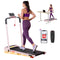 Everfit Electric Treadmill Foldable Incline Walking Pad Pink Home