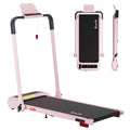 Everfit Electric Treadmill Foldable Incline Walking Pad Pink Home