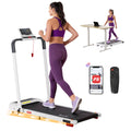 Everfit Electric Treadmill Incline Foldable Walking Pad Home Gym White