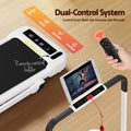 Everfit Electric Treadmill Incline Foldable Walking Pad Home Gym White