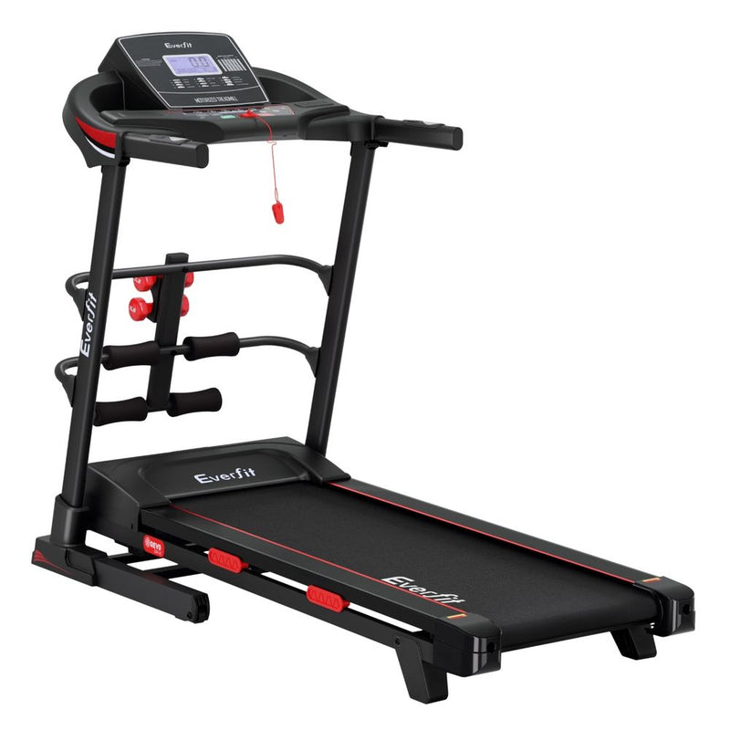 Everfit Electric Treadmill with Sit Up Bar Home Gym Machine