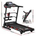 Everfit Electric Treadmill with Sit Up Bar Home Gym Machine