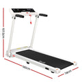 Everfit Electric Treadmill 450mm Foldable Home Gym Fitness Exercise