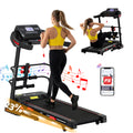 Everfit Electric Treadmill Home Gym 450mm Sit Up Bar Exercise Machine