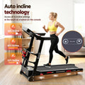 Everfit Electric Treadmill Home Gym 450mm Sit Up Bar Exercise Machine