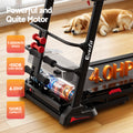 Everfit Electric Treadmill Home Gym 450mm Sit Up Bar Exercise Machine