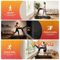 Everfit Electric Treadmill Auto Incline 490mm Home Gym Fitness Machine