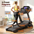 Everfit Electric Treadmill Auto Incline 490mm Home Gym Fitness Machine