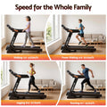Everfit Electric Treadmill Auto Incline 490mm Home Gym Fitness Machine