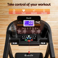 Everfit Electric Treadmill Auto Incline 490mm Home Gym Fitness Machine