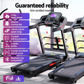 Everfit Electric Treadmill 480mm Home Gym Fitness Machine w/ Sit Up Bar