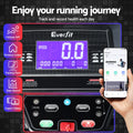 Everfit Electric Treadmill 480mm Home Gym Fitness Machine w/ Sit Up Bar