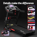Everfit Electric Treadmill 480mm Home Gym Fitness Machine w/ Sit Up Bar