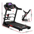 Everfit Electric Treadmill 480mm w/ Sit Up Bar Home Fitness