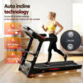Everfit Electric Treadmill 480mm w/ Sit Up Bar Home Fitness