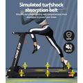 Everfit Electric Treadmill Foldable Home Gym Fitness Machine 420mm