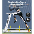 Everfit Electric Treadmill 420mm Foldable Home Gym Fitness