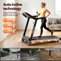 Everfit Electric Treadmill Auto Incline 450mm Home Gym Fitness Machine
