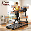 Everfit Electric Treadmill Auto Incline 450mm Home Gym Fitness Machine