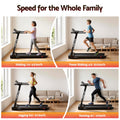 Everfit Electric Treadmill 450mm Foldable Home Gym Fitness Black