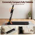 Everfit Electric Treadmill 450mm Foldable Home Gym Fitness Black